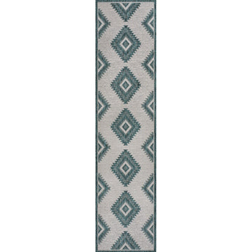 Lior Geometric Moroccan Diamond Area Rug